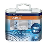 Автолампа галогенная OSRAM H11 COOL BLUE INTENSE 12V 55W (2шт.)