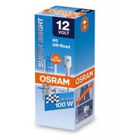 Автолампа галогенная OSRAM H3 RALLY 12V 100W (2шт.)