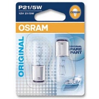 Автолампа галогенная OSRAM P21/5W 12V 21/5W (2шт.)