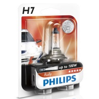 Автолампа галогенная PHILIPS H7 RALLY 12V 80W  (2шт.)