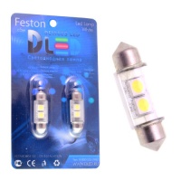 Светодиодная автолампа C5W FEST - 2 SMD 36мм SV8,5  (2шт.)