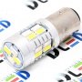 Автомобильная светодиодная лампа 1157 - P21/5W - S25 - BAY15d - 20 SMD 5730 Белый-Красный (2шт.)